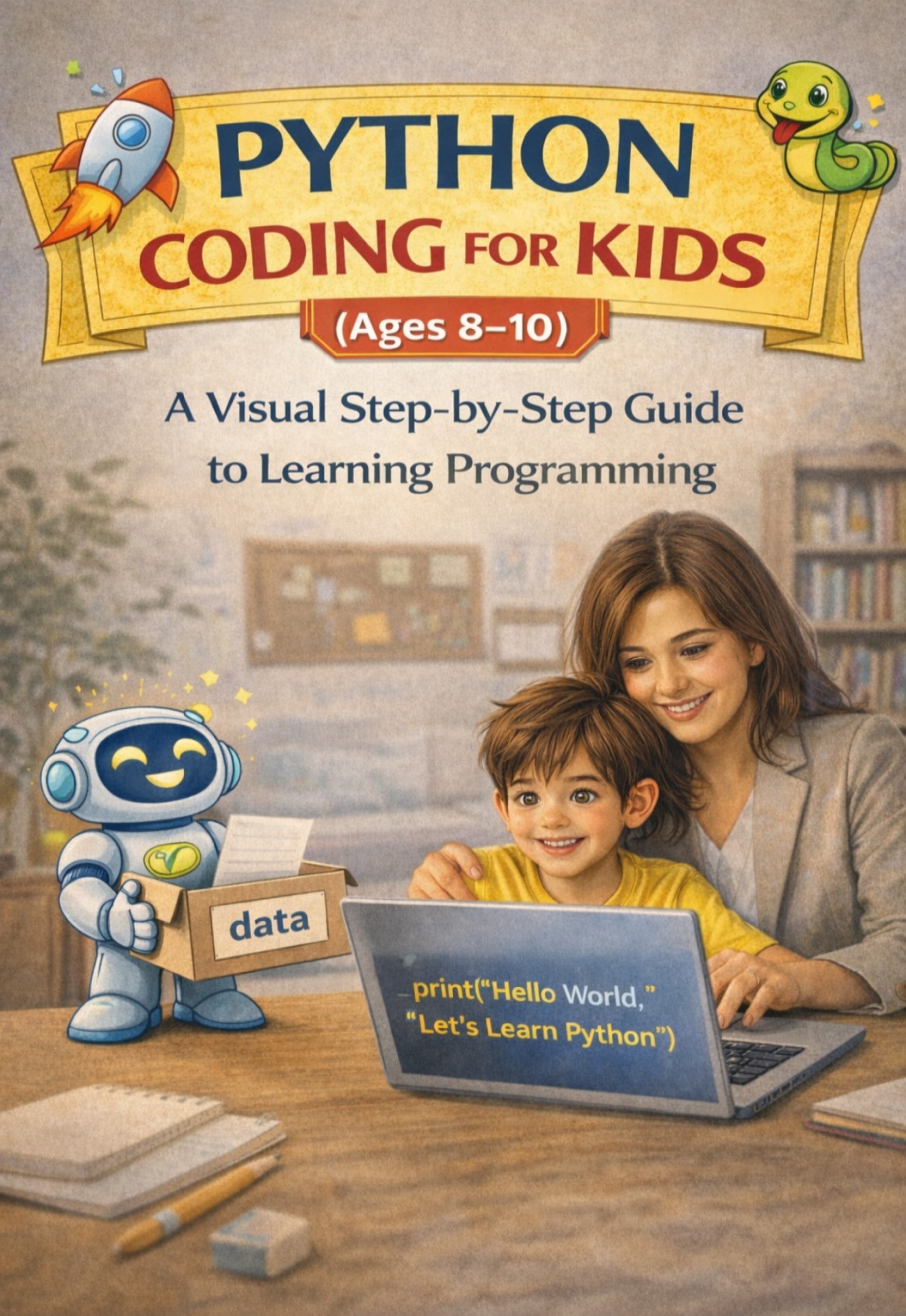 Python Coding for Kids Front